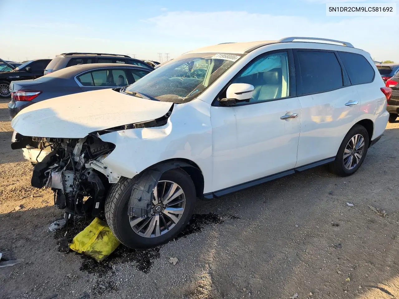 NISSAN PATHFINDER 2020, VIN 5N1DR2CM9LC581692