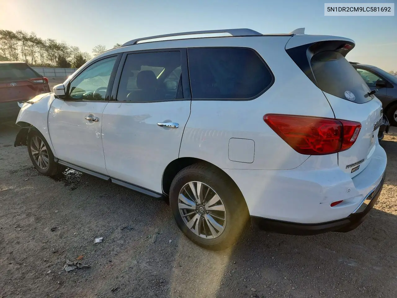 2020 NISSAN PATHFINDER VIN 5N1DR2CM9LC581692 — фото 2