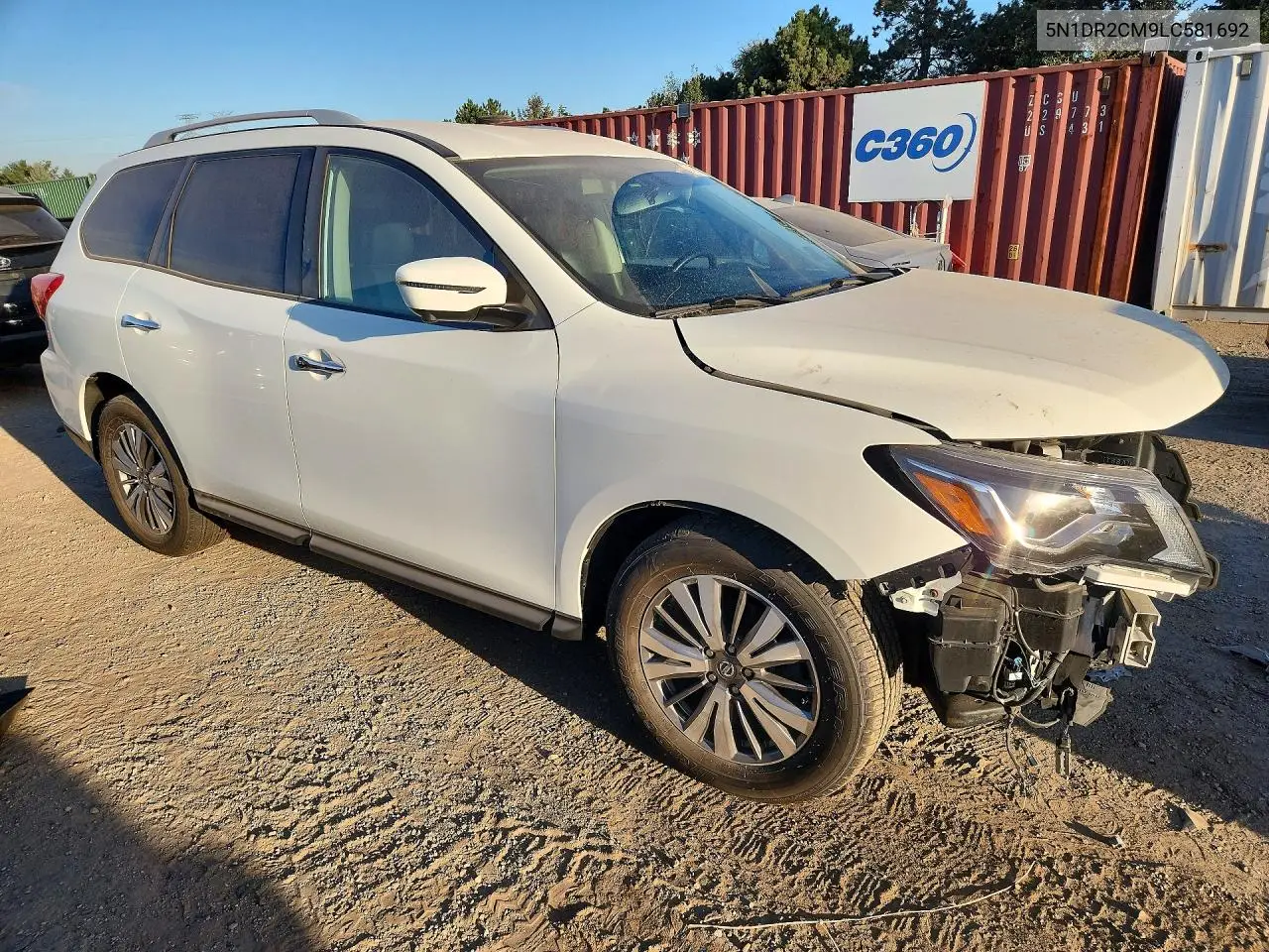 2020 NISSAN PATHFINDER VIN 5N1DR2CM9LC581692 — фото 4
