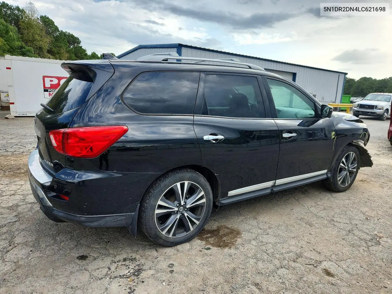 2020 NISSAN PATHFINDER VIN 5N1DR2DN4LC621698 — фото 3