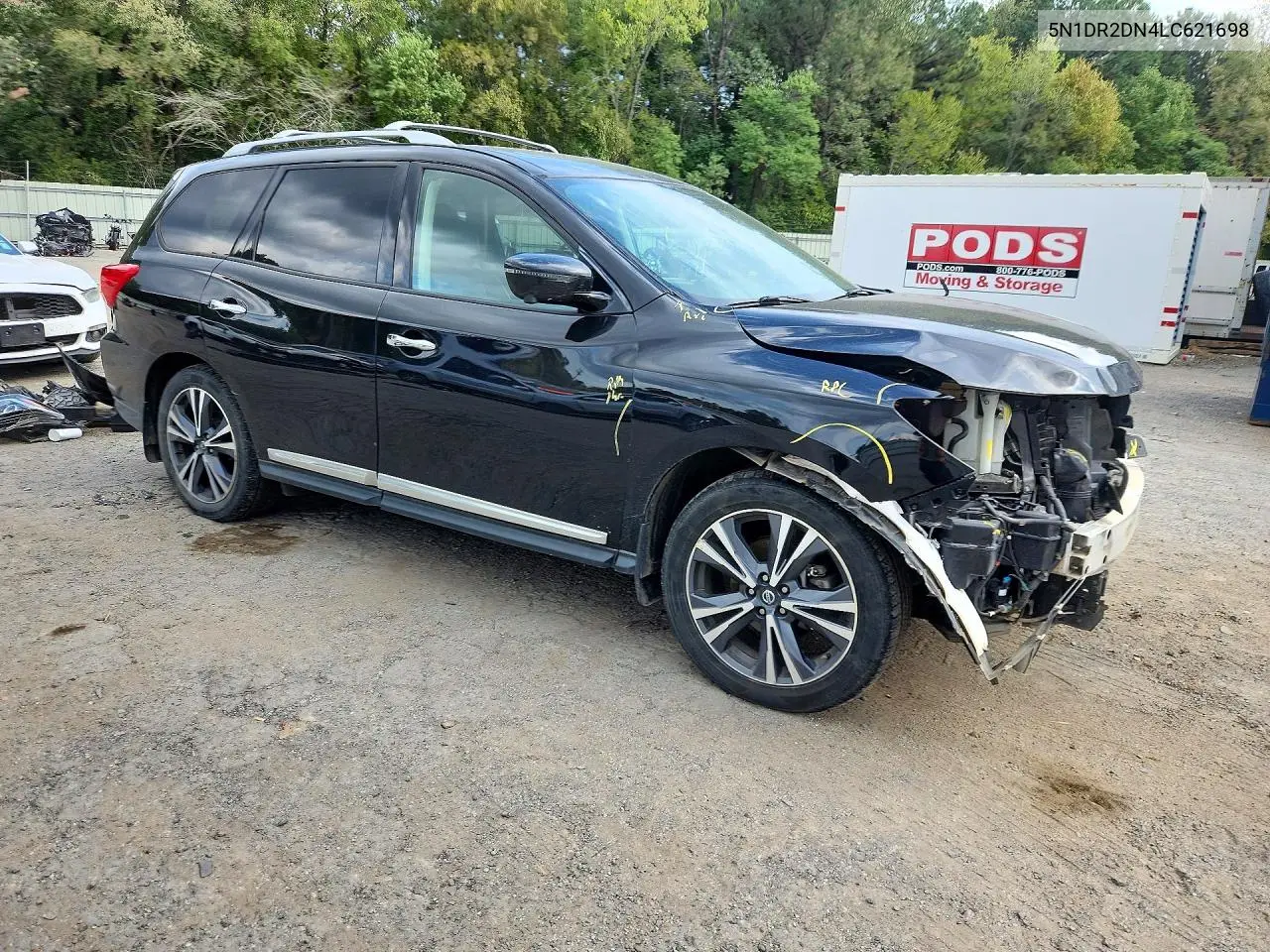 2020 NISSAN PATHFINDER VIN 5N1DR2DN4LC621698 — фото 4