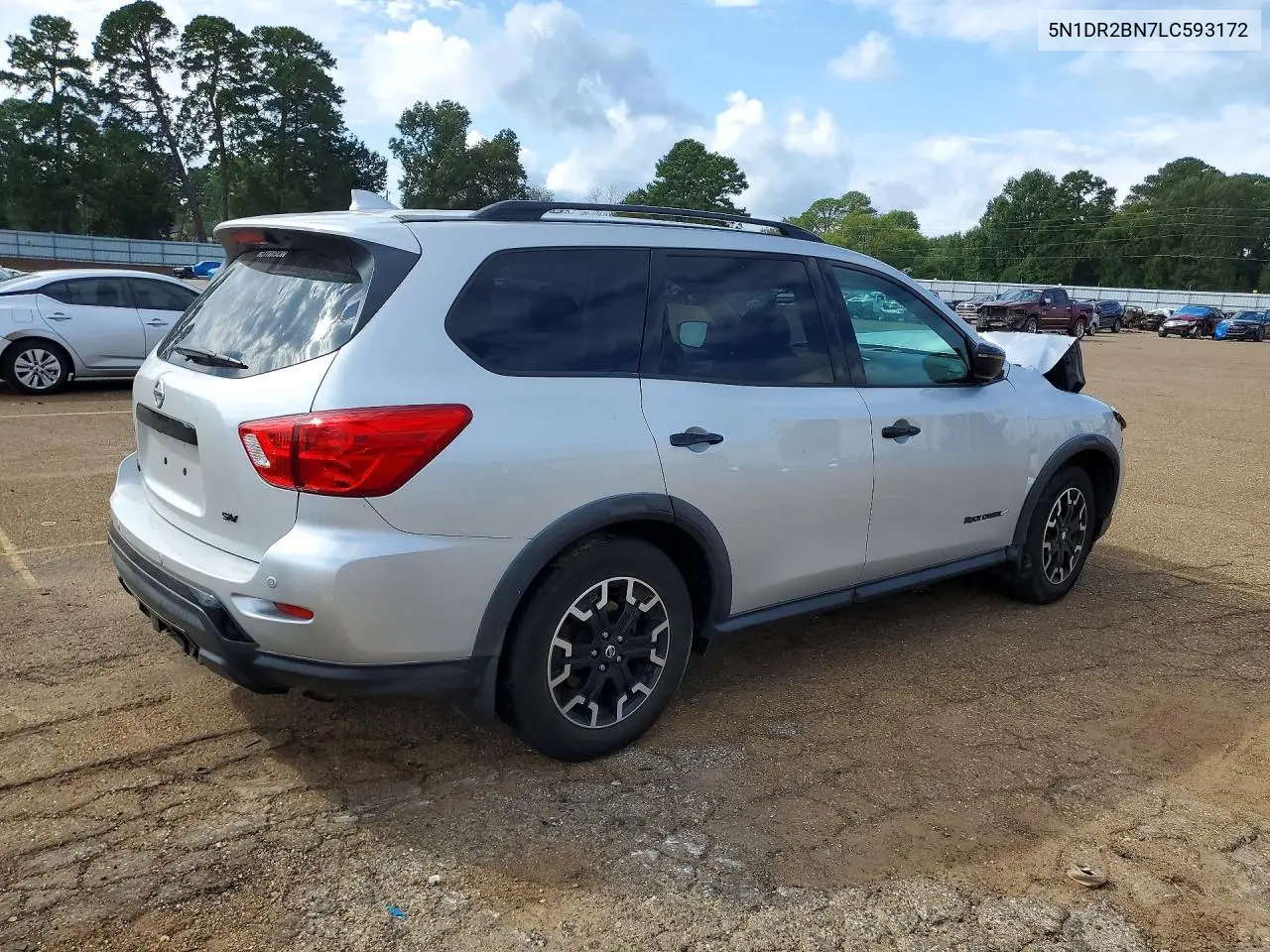 2020 NISSAN PATHFINDER VIN 5N1DR2BN7LC593172 — фото 3