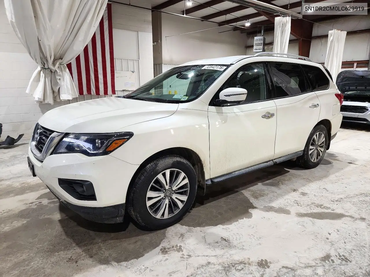 NISSAN PATHFINDER 2020, VIN 5N1DR2CM0LC629919