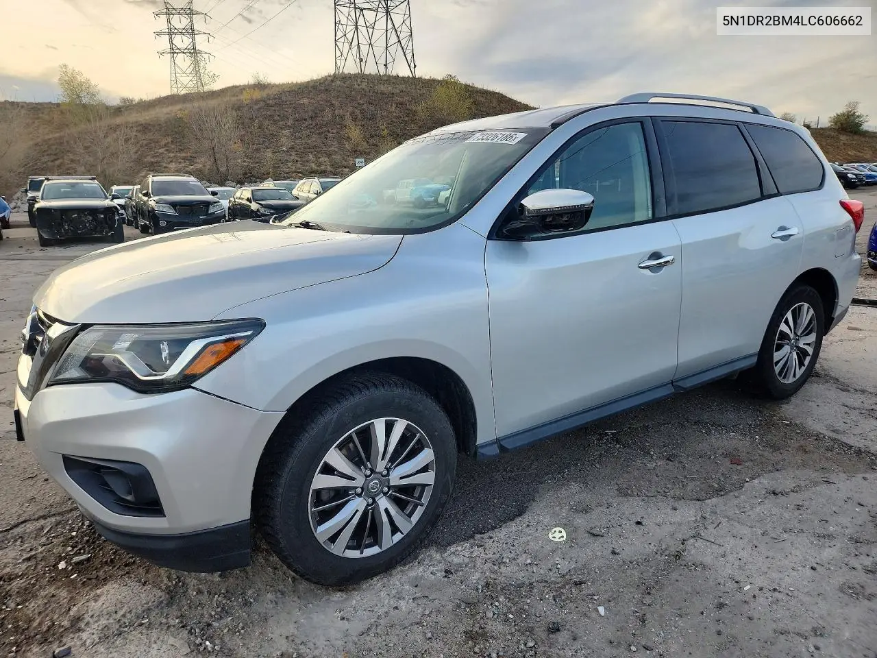 NISSAN PATHFINDER 2020, VIN 5N1DR2BM4LC606662