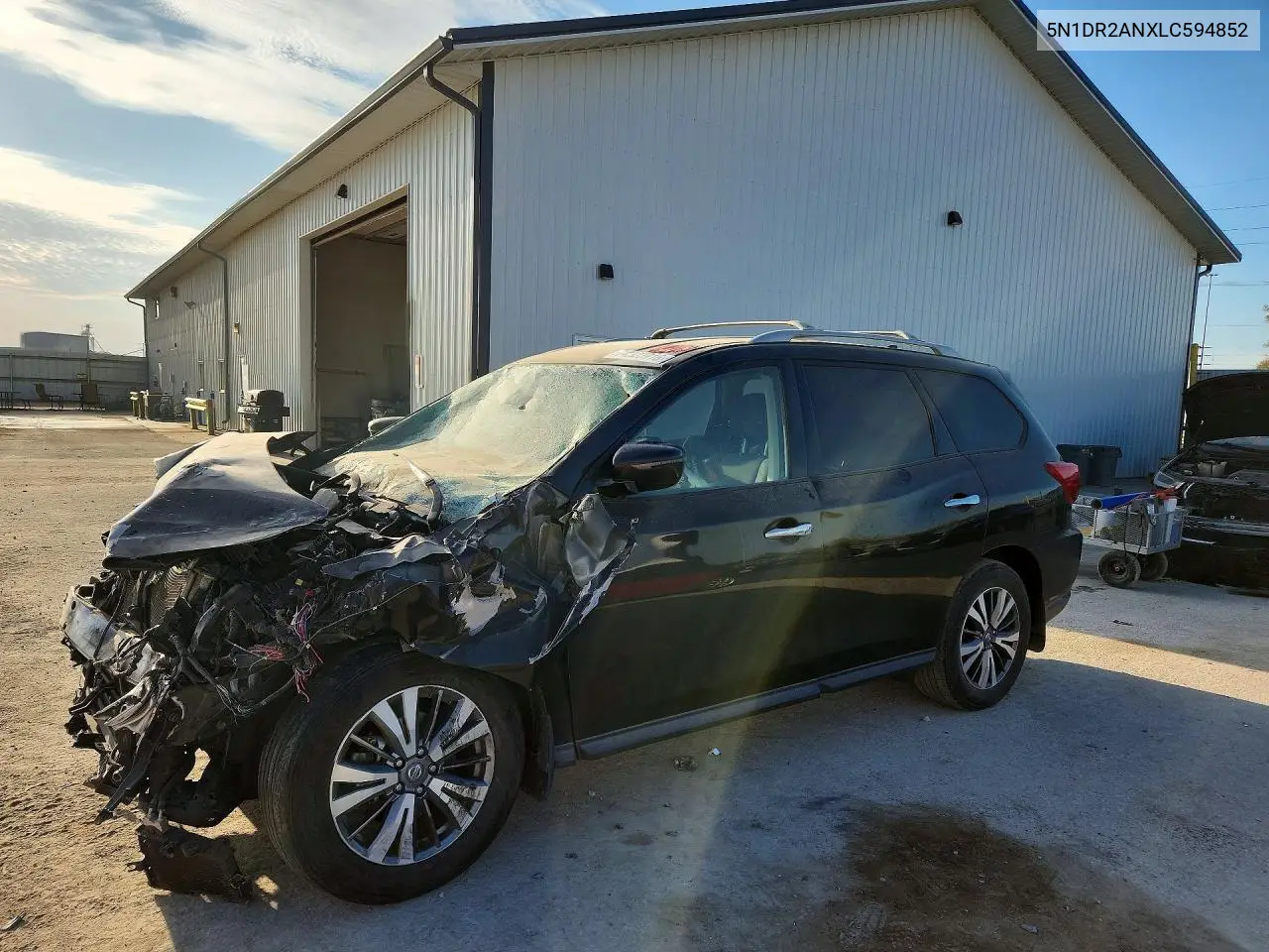 NISSAN PATHFINDER 2020, VIN 5N1DR2ANXLC594852