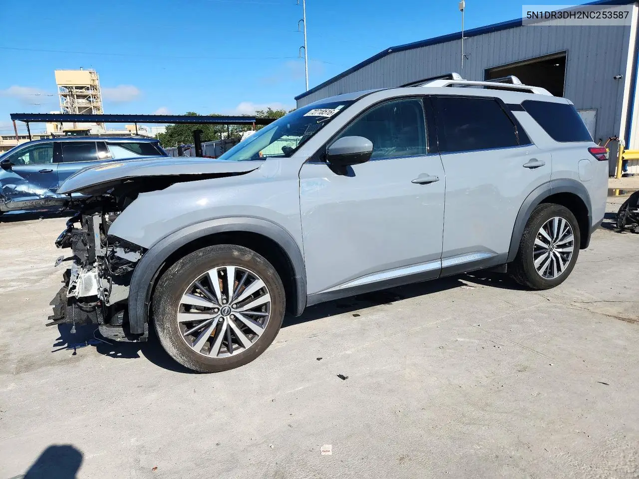 NISSAN PATHFINDER 2022, VIN 5N1DR3DH2NC253587