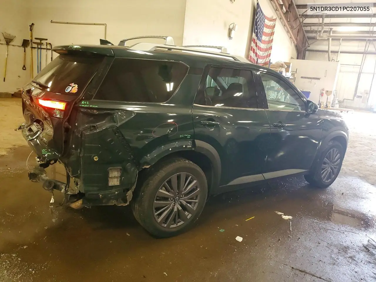 2023 NISSAN PATHFINDER VIN 5N1DR3CD1PC207055 — фото 3