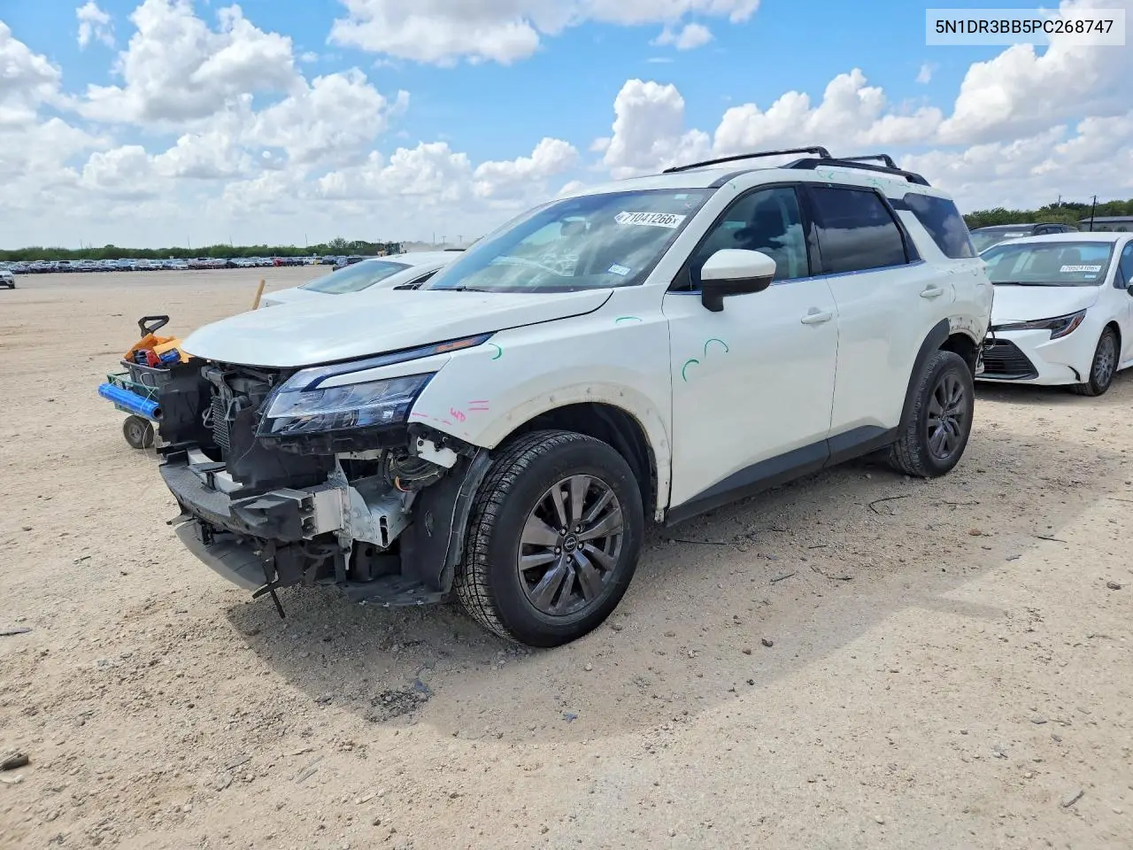 NISSAN PATHFINDER 2023, VIN 5N1DR3BB5PC268747