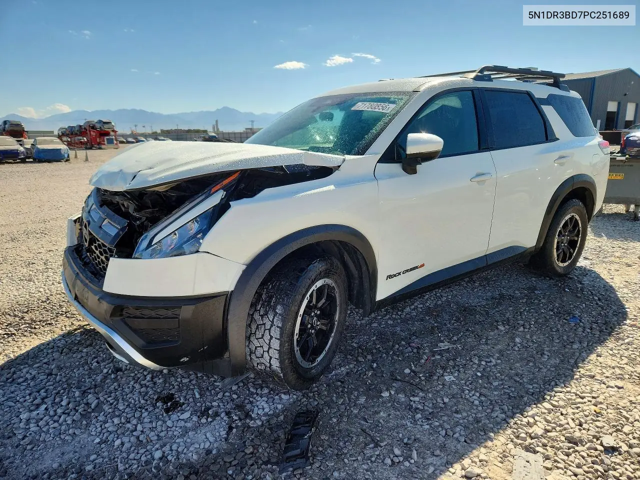 NISSAN PATHFINDER 2023, VIN 5N1DR3BD7PC251689