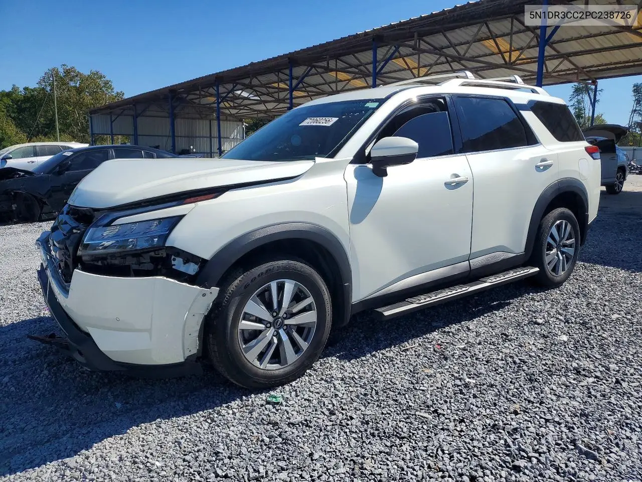 NISSAN PATHFINDER 2023, VIN 5N1DR3CC2PC238726