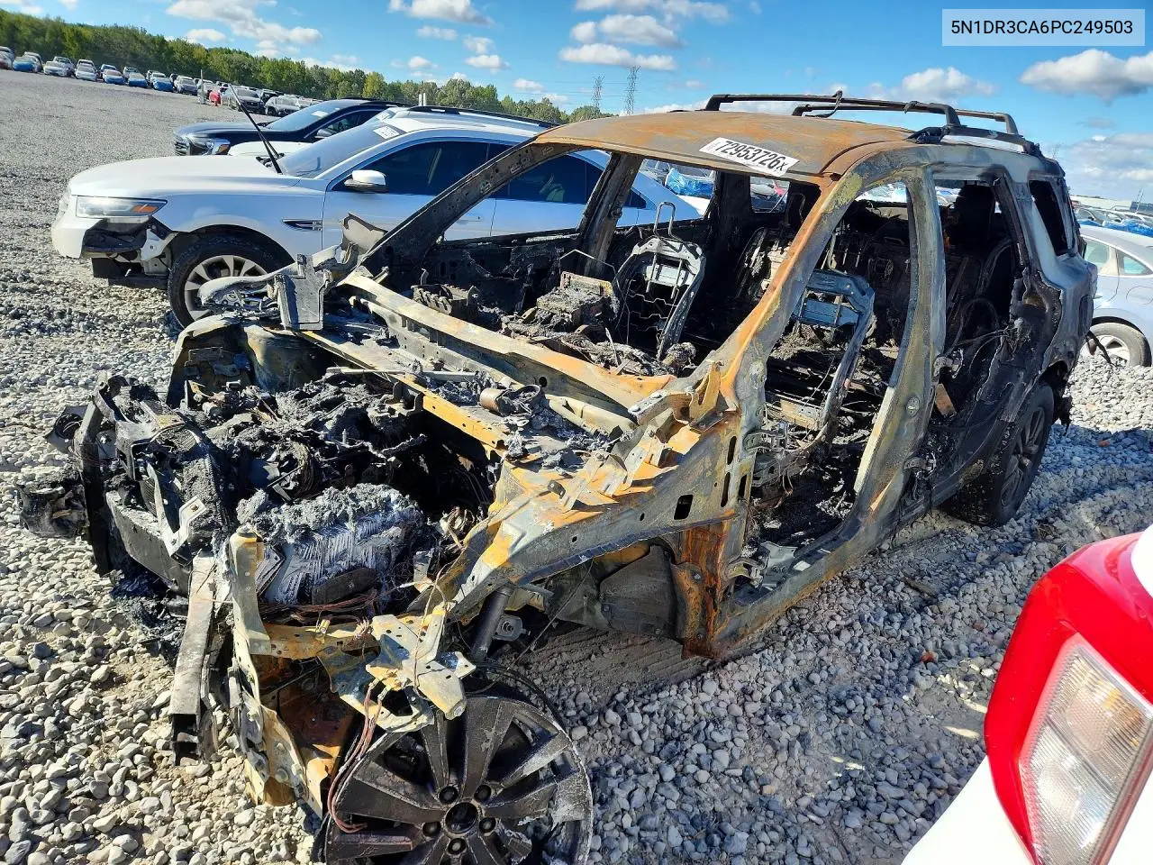 NISSAN PATHFINDER 2023, VIN 5N1DR3CA6PC249503