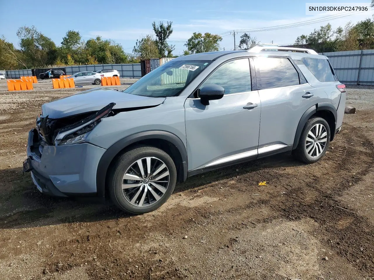 NISSAN PATHFINDER 2023, VIN 5N1DR3DK6PC247936