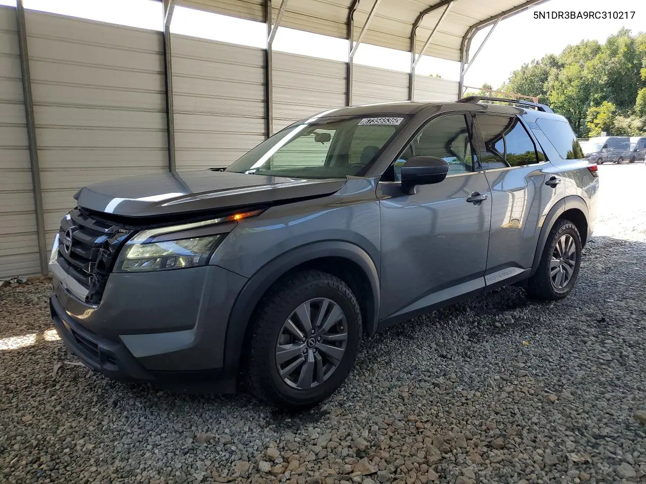 NISSAN PATHFINDER 2024, VIN 5N1DR3BA9RC310217