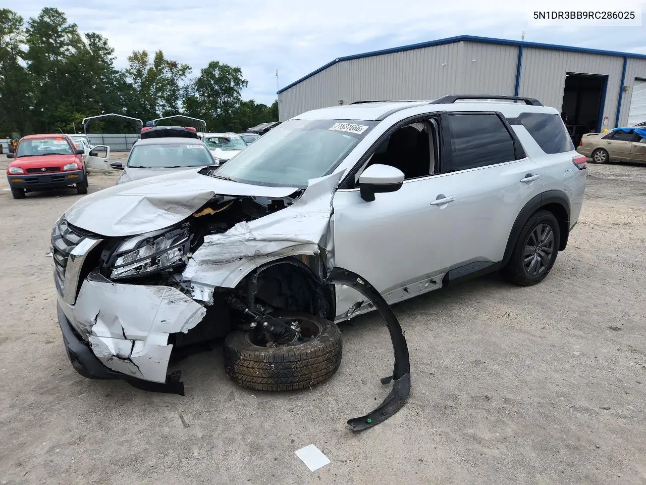NISSAN PATHFINDER 2024, VIN 5N1DR3BB9RC286025