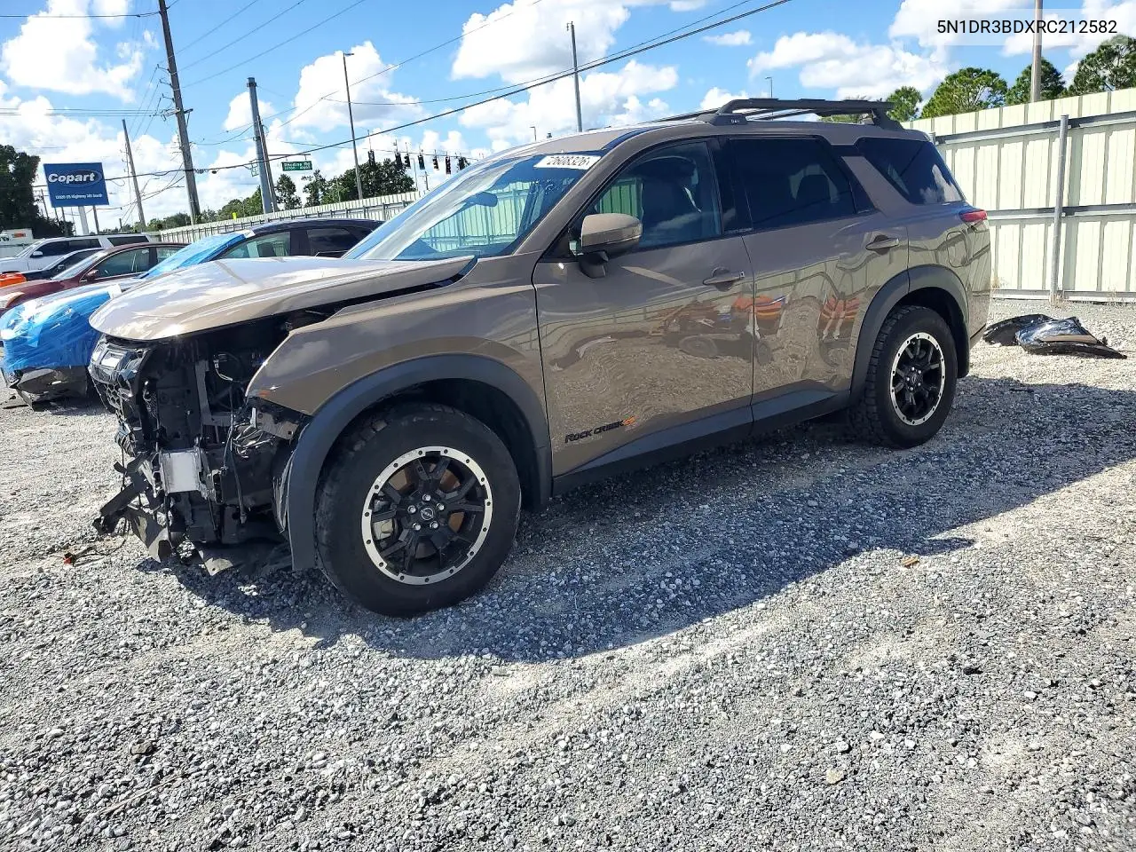 NISSAN PATHFINDER 2024, VIN 5N1DR3BDXRC212582