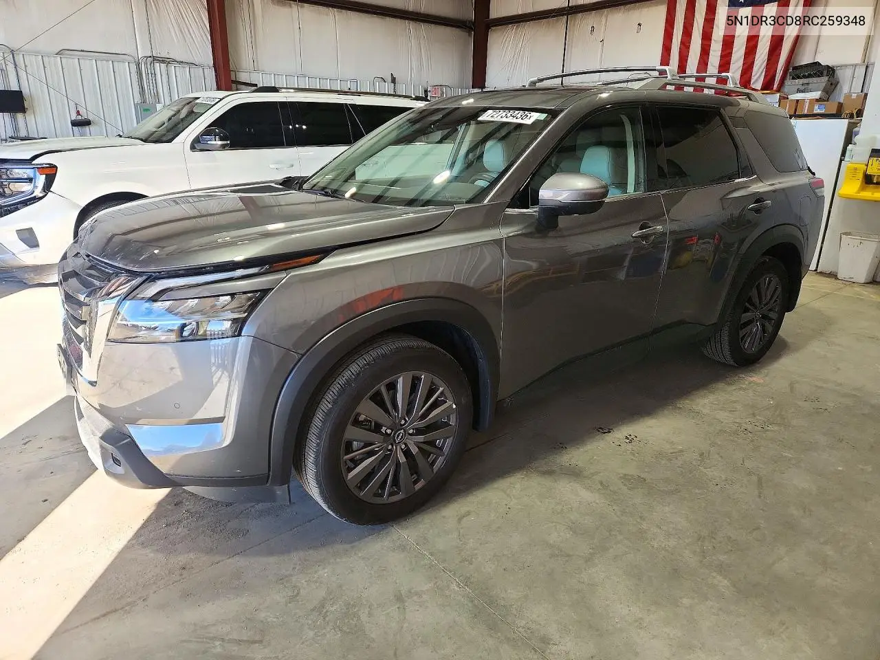 NISSAN PATHFINDER 2024, VIN 5N1DR3CD8RC259348
