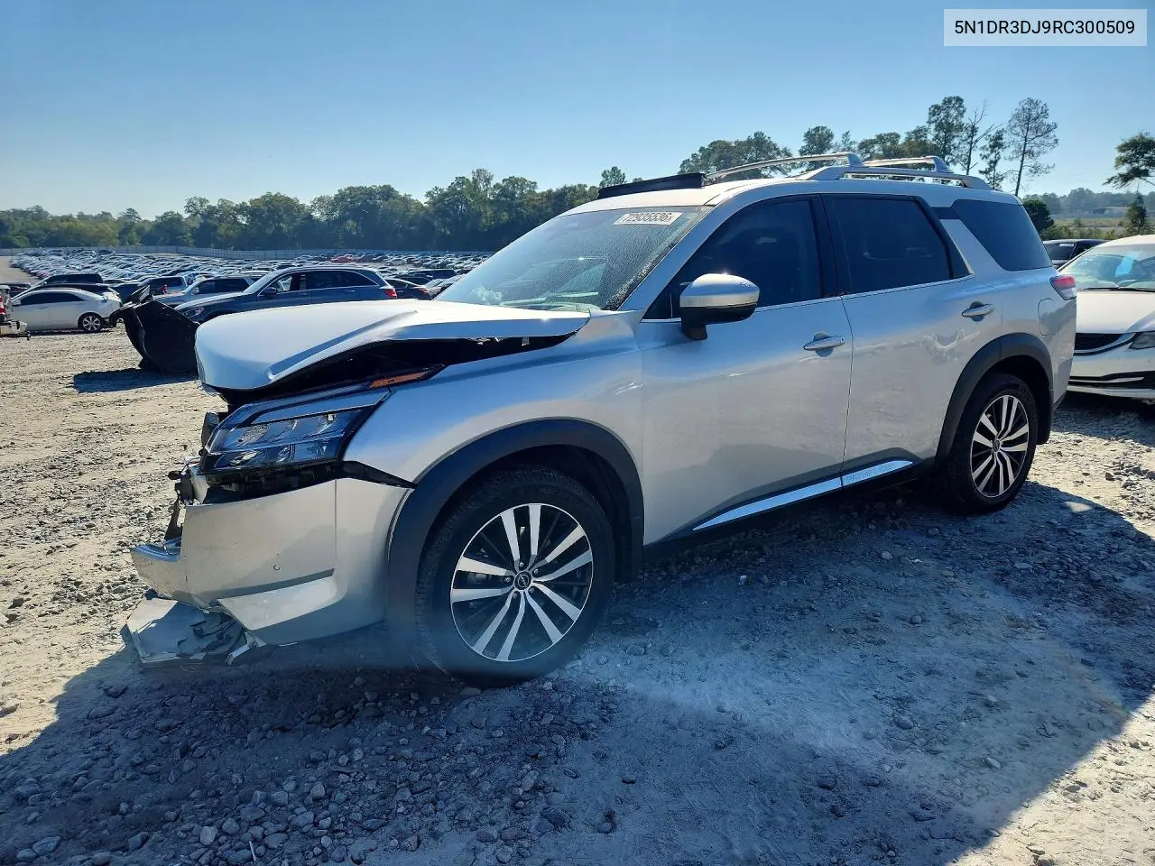 NISSAN PATHFINDER 2024, VIN 5N1DR3DJ9RC300509