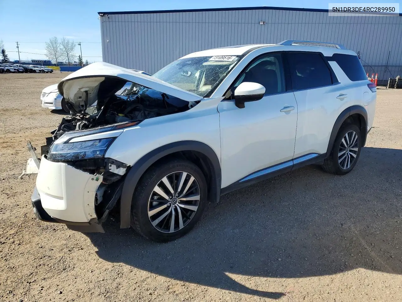 NISSAN PATHFINDER 2024, VIN 5N1DR3DF4RC289950
