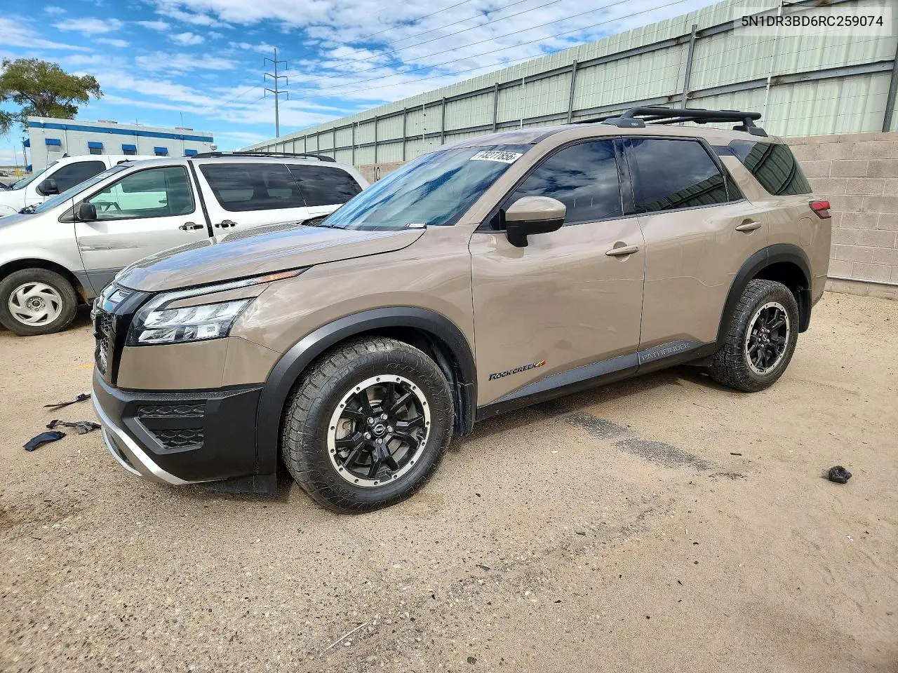NISSAN PATHFINDER 2024, VIN 5N1DR3BD6RC259074