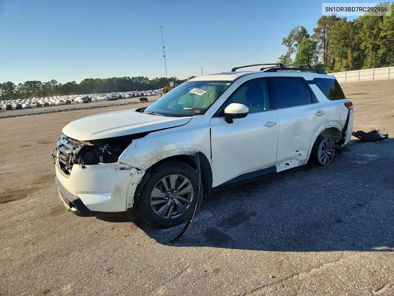 NISSAN PATHFINDER 2024, VIN 5N1DR3BD7RC292956