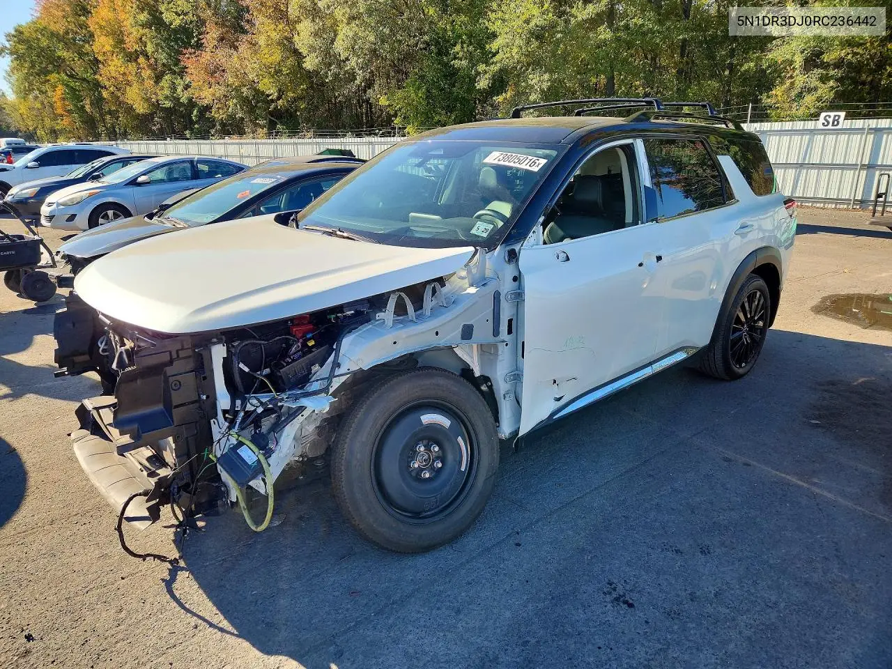 NISSAN PATHFINDER 2024, VIN 5N1DR3DJ0RC236442
