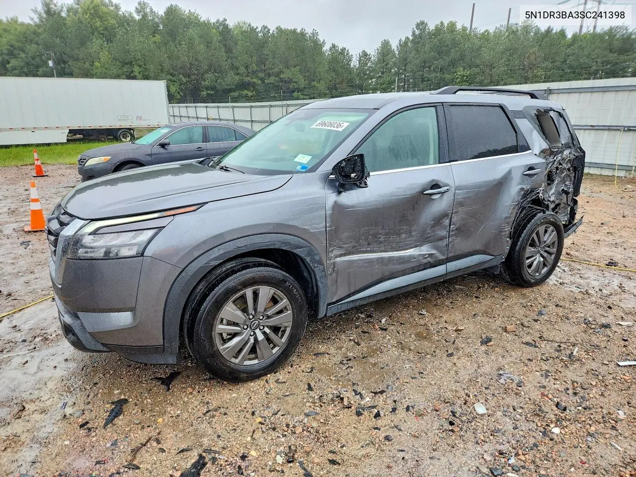 NISSAN PATHFINDER 2025, VIN 5N1DR3BA3SC241398