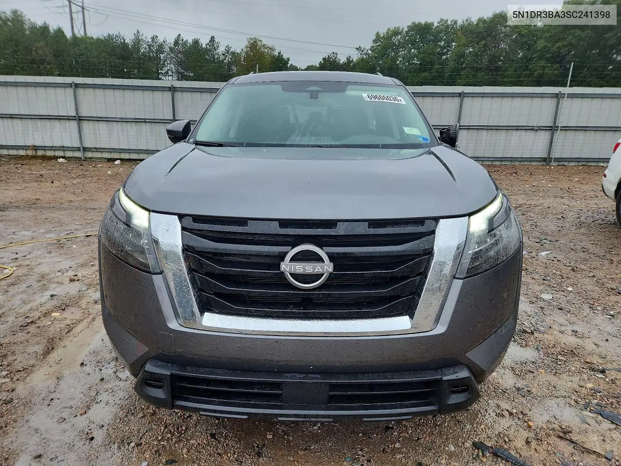 2025 NISSAN PATHFINDER VIN 5N1DR3BA3SC241398 — фото 5
