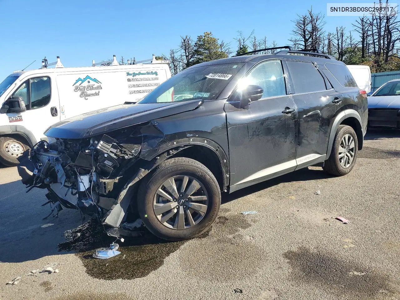 NISSAN PATHFINDER 2025, VIN 5N1DR3BD0SC298717
