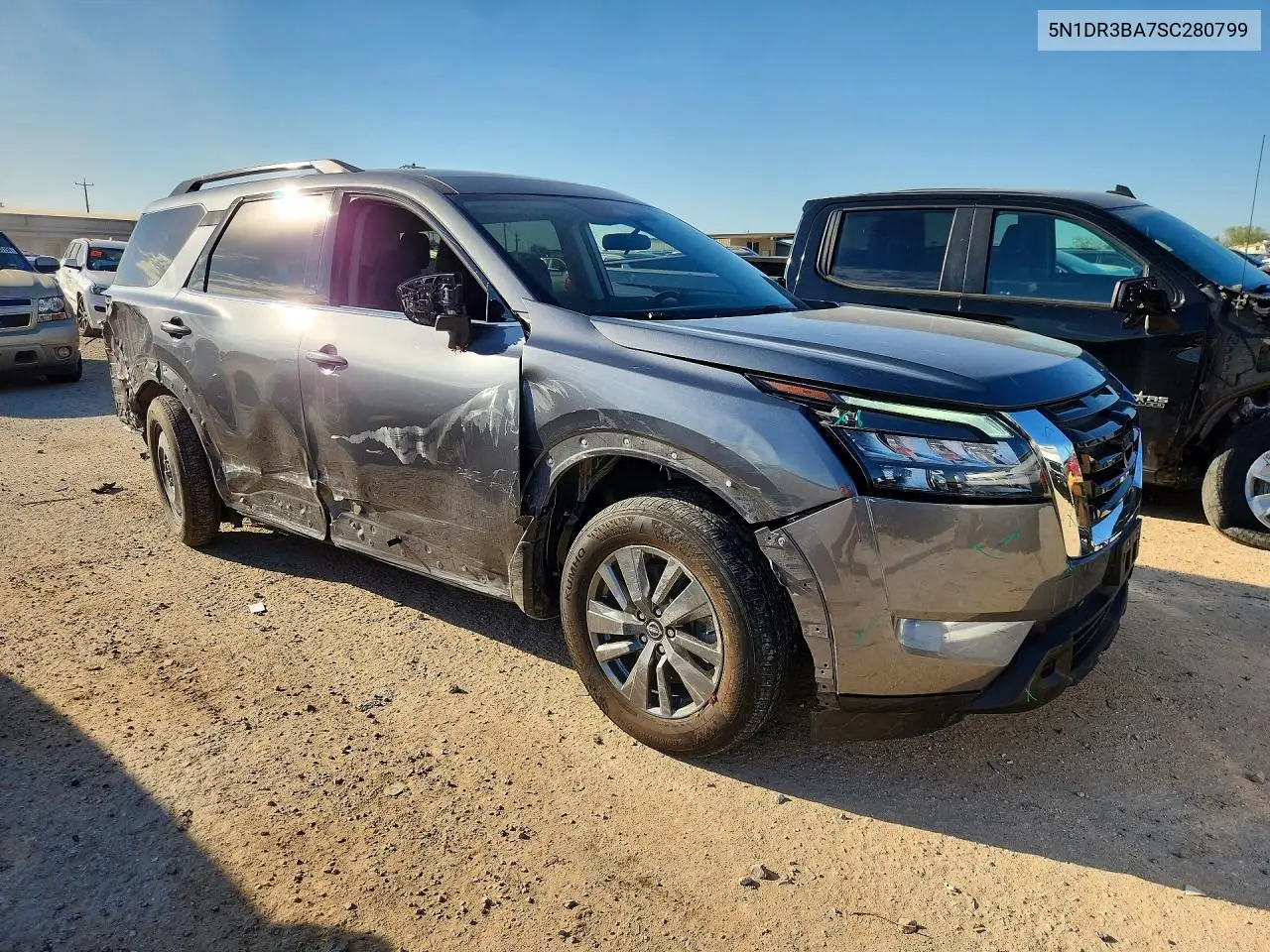 2025 NISSAN PATHFINDER VIN 5N1DR3BA7SC280799 — фото 4