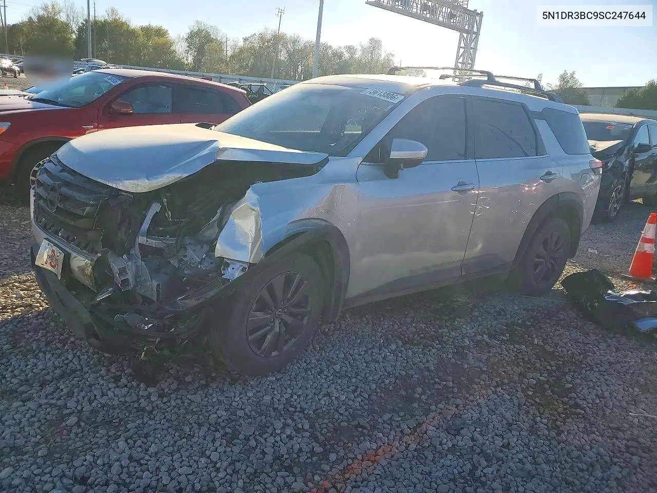 NISSAN PATHFINDER 2025, VIN 5N1DR3BC9SC247644