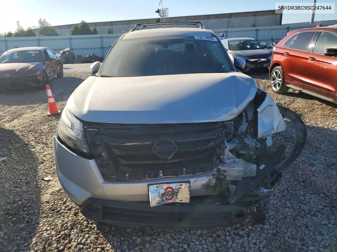 2025 NISSAN PATHFINDER VIN 5N1DR3BC9SC247644 — фото 5