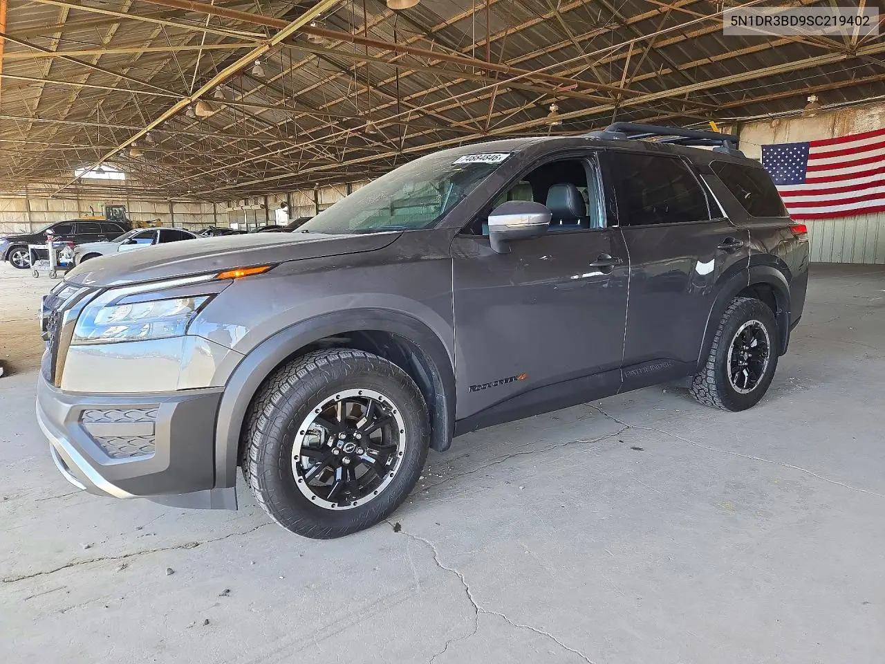 NISSAN PATHFINDER 2025, VIN 5N1DR3BD9SC219402
