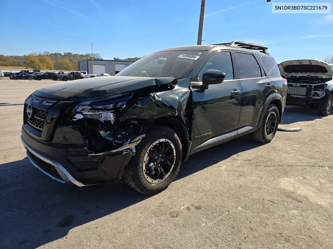 NISSAN PATHFINDER 2025, VIN 5N1DR3BD7SC221679