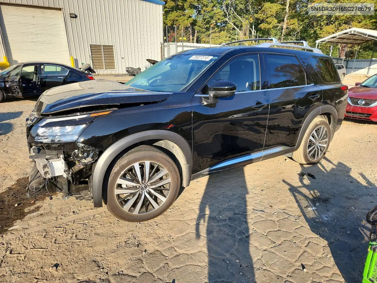 NISSAN PATHFINDER 2025, VIN 5N1DR3DH6SC278679