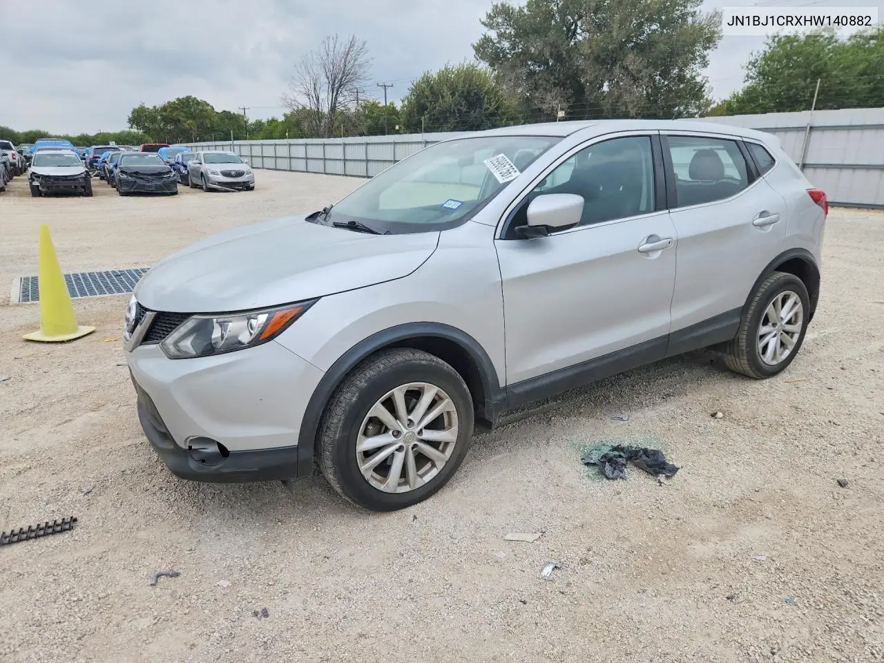 NISSAN QASHQAI 2017, VIN JN1BJ1CRXHW140882