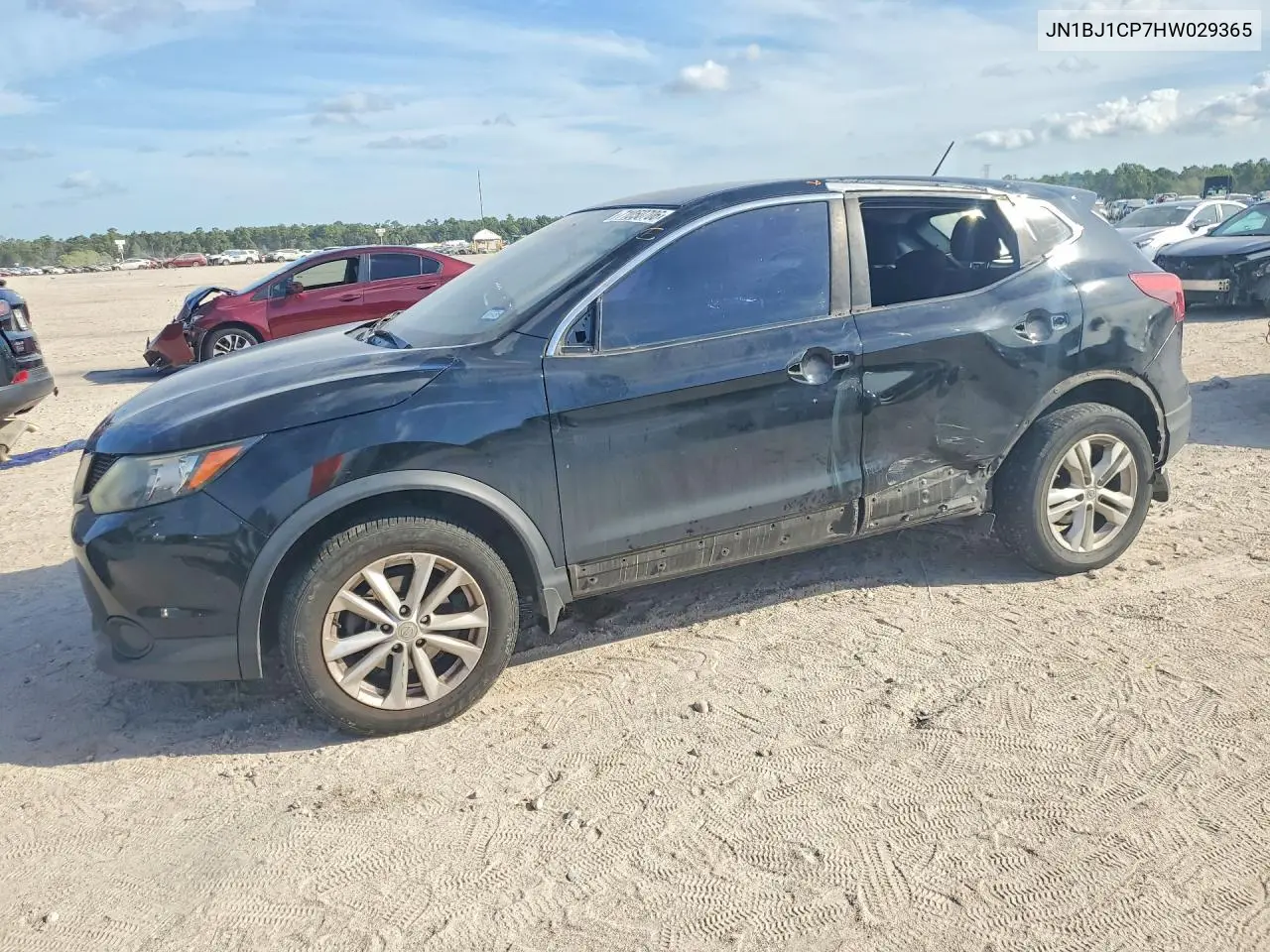 NISSAN QASHQAI 2017, VIN JN1BJ1CP7HW029365