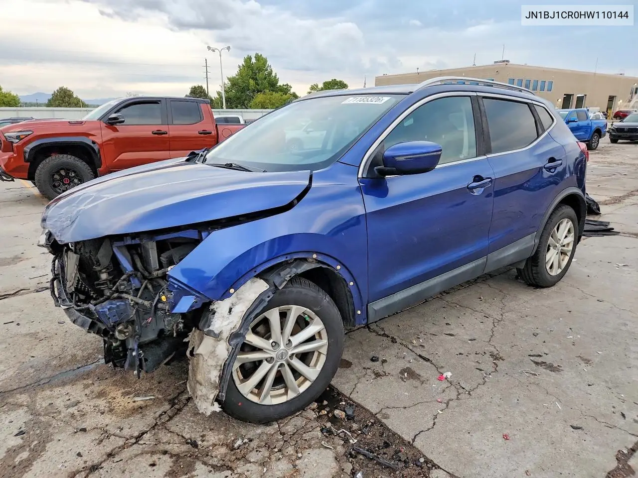 NISSAN QASHQAI 2017, VIN JN1BJ1CR0HW110144
