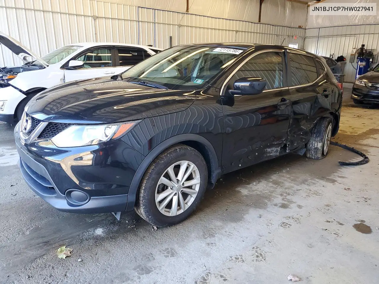 NISSAN QASHQAI 2017, VIN JN1BJ1CP7HW027941