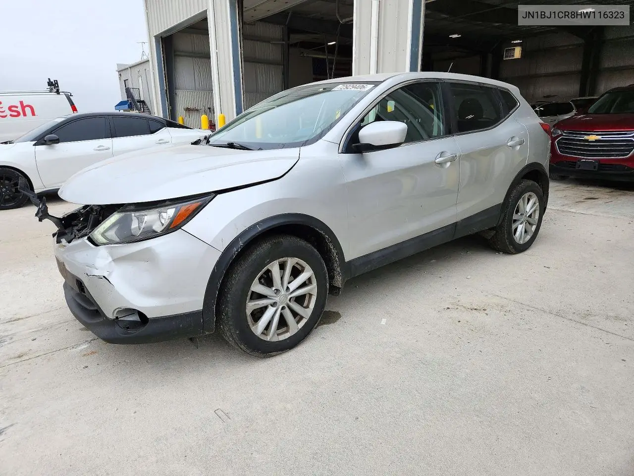 NISSAN QASHQAI 2017, VIN JN1BJ1CR8HW116323