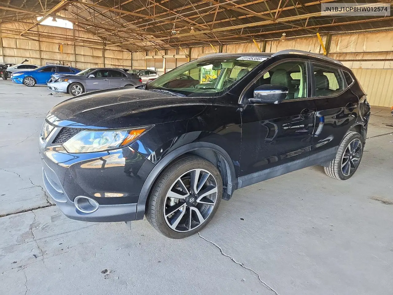 NISSAN QASHQAI 2017, VIN JN1BJ1CP8HW012574