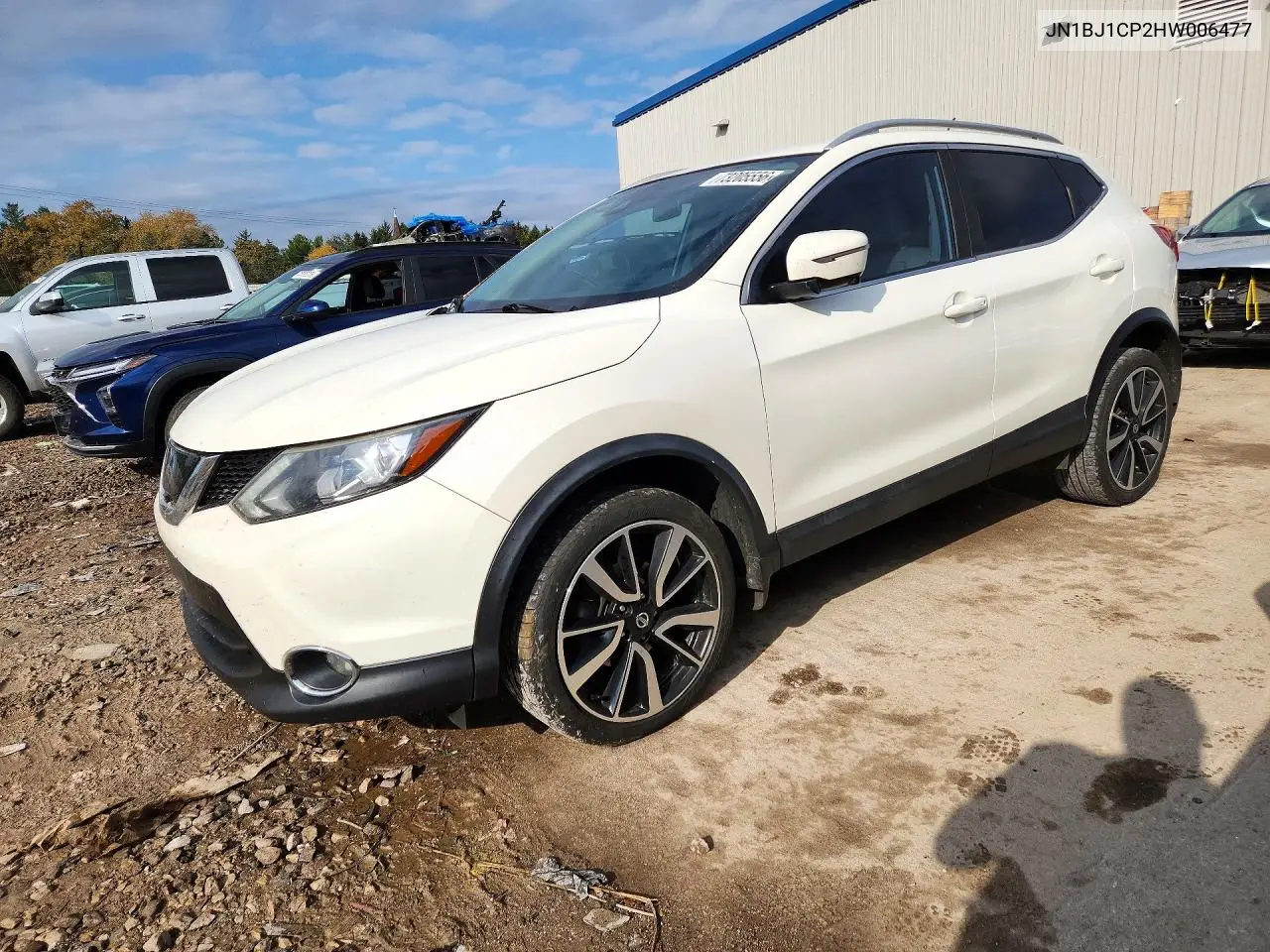 NISSAN QASHQAI 2017, VIN JN1BJ1CP2HW006477