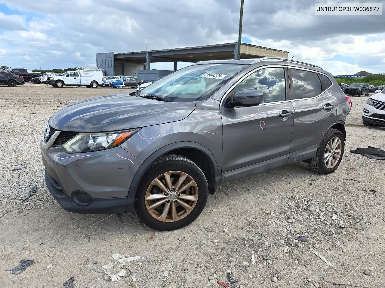 NISSAN QASHQAI 2017, VIN JN1BJ1CP3HW036877