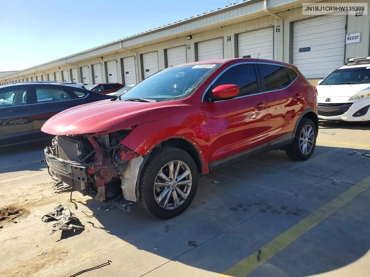 NISSAN QASHQAI 2017, VIN JN1BJ1CR9HW135303