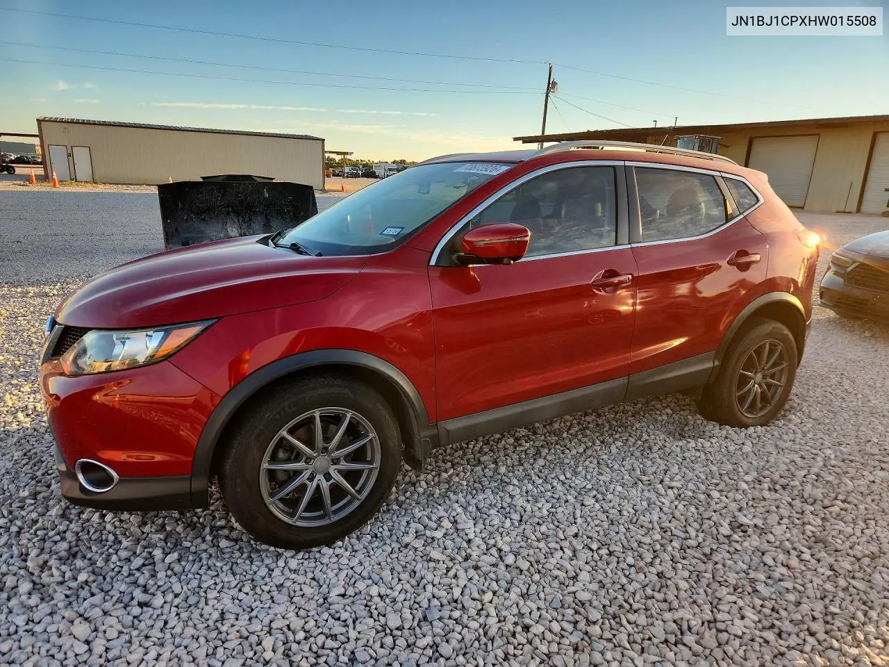 NISSAN QASHQAI 2017, VIN JN1BJ1CPXHW015508