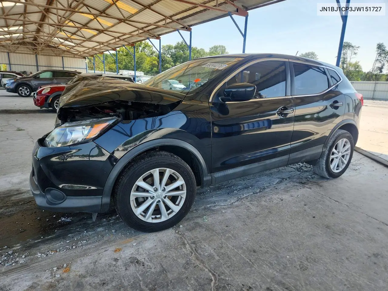 NISSAN QASHQAI 2018, VIN JN1BJ1CP3JW151727
