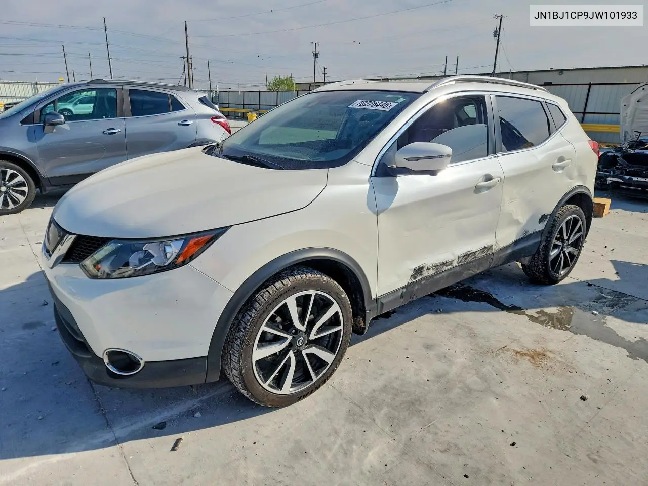 NISSAN QASHQAI 2018, VIN JN1BJ1CP9JW101933