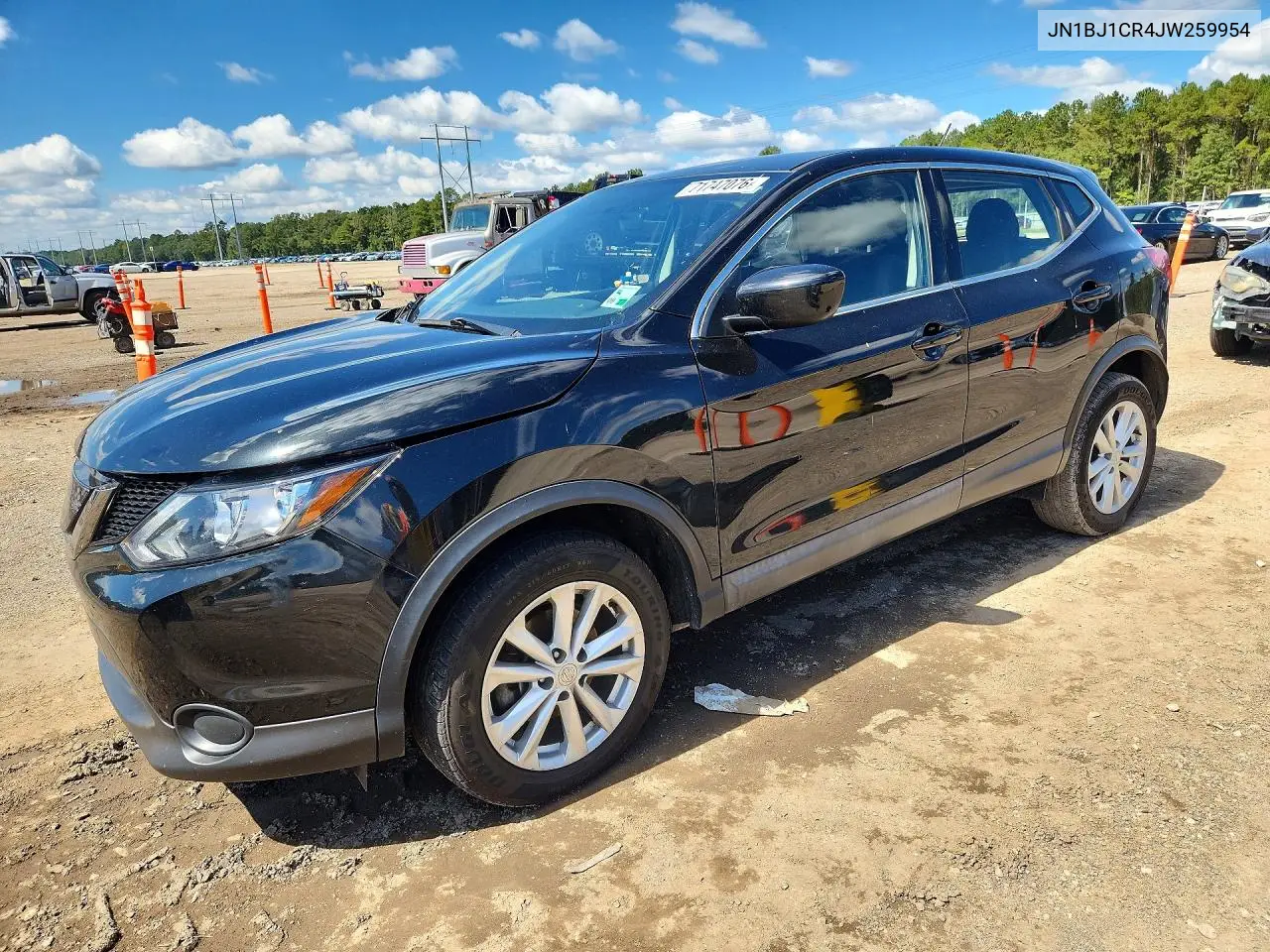 NISSAN QASHQAI 2018, VIN JN1BJ1CR4JW259954