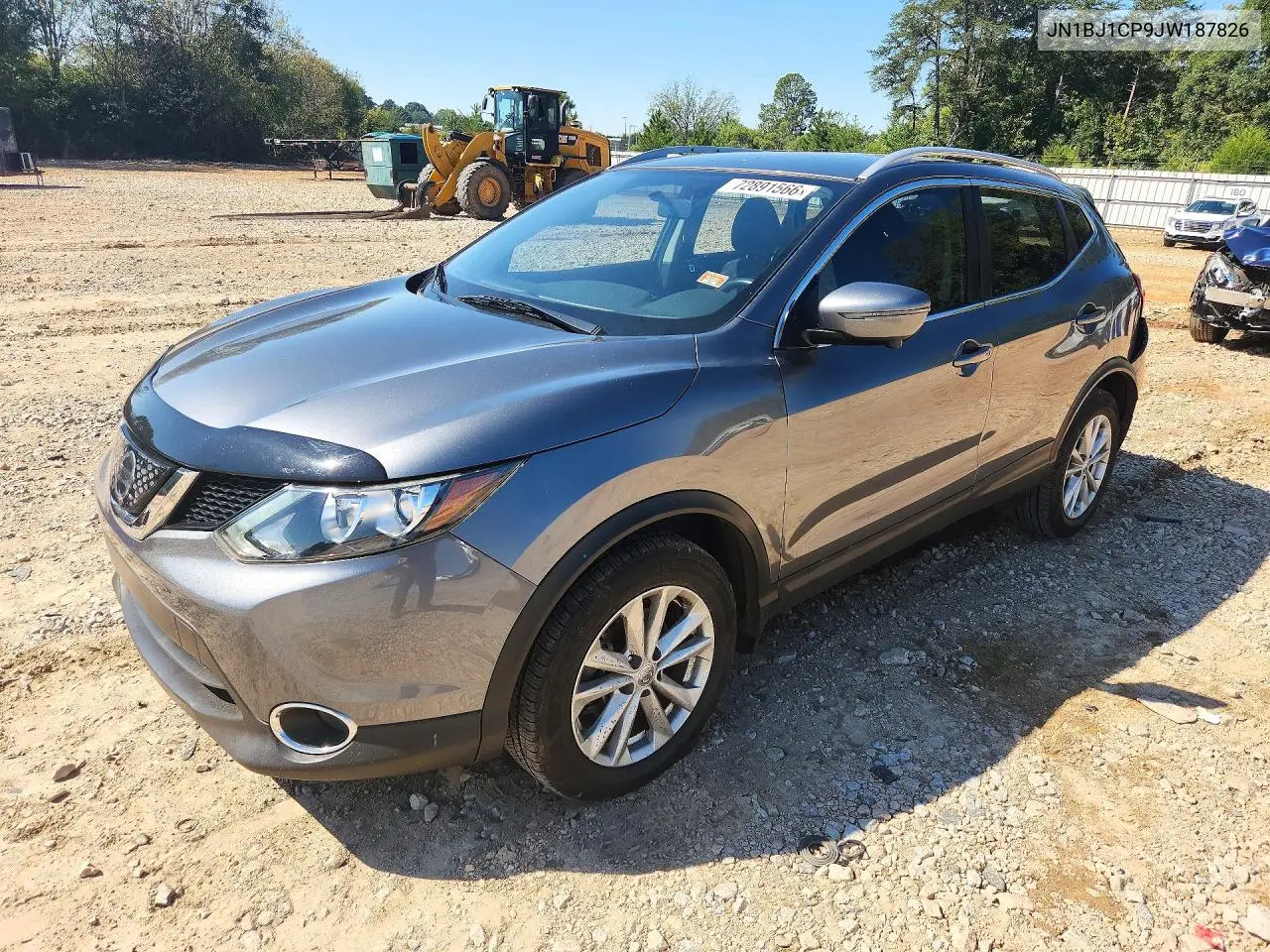 NISSAN QASHQAI 2018, VIN JN1BJ1CP9JW187826