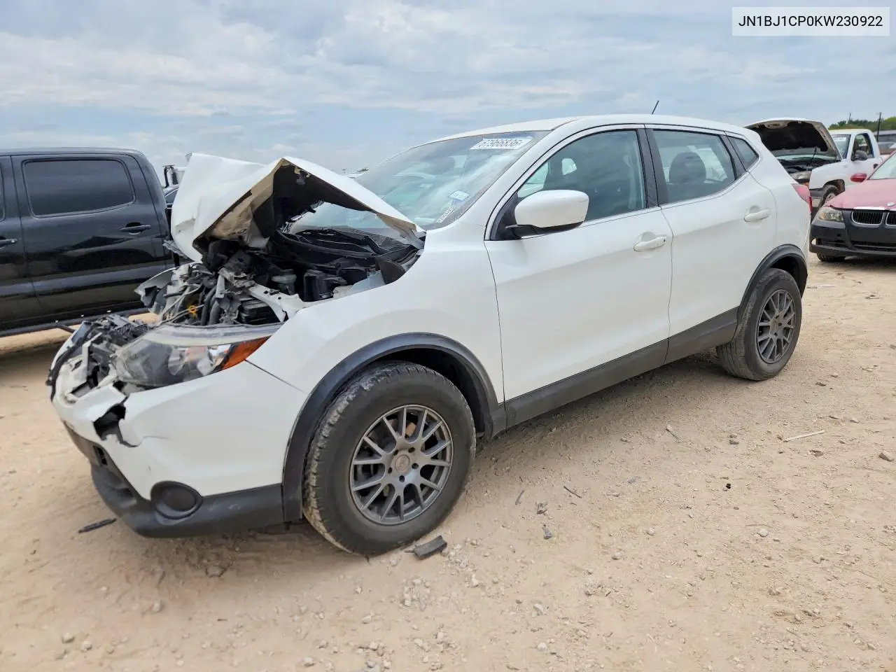 NISSAN QASHQAI 2019, VIN JN1BJ1CP0KW230922