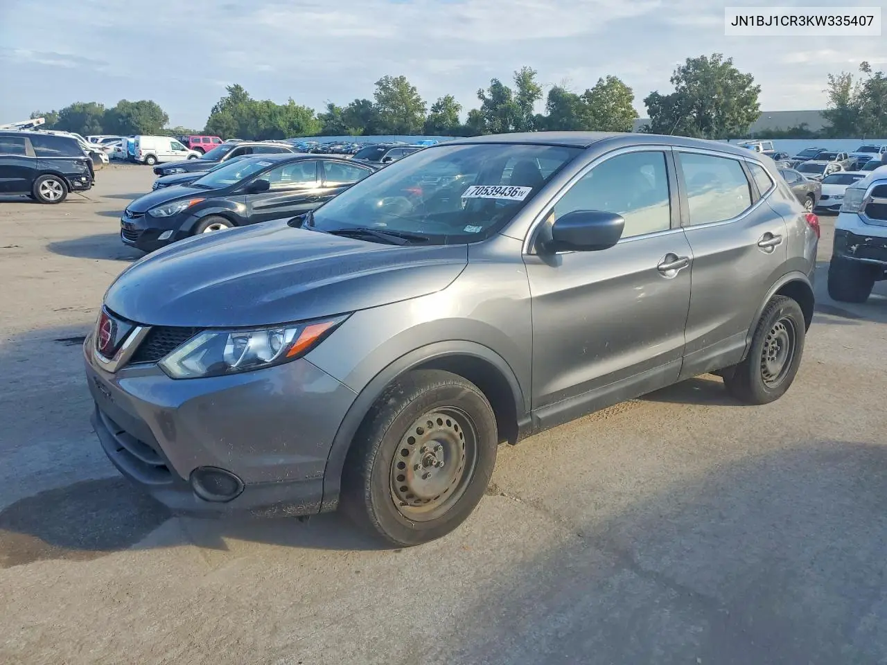 NISSAN QASHQAI 2019, VIN JN1BJ1CR3KW335407